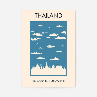 Thailand Tourist Style Print
