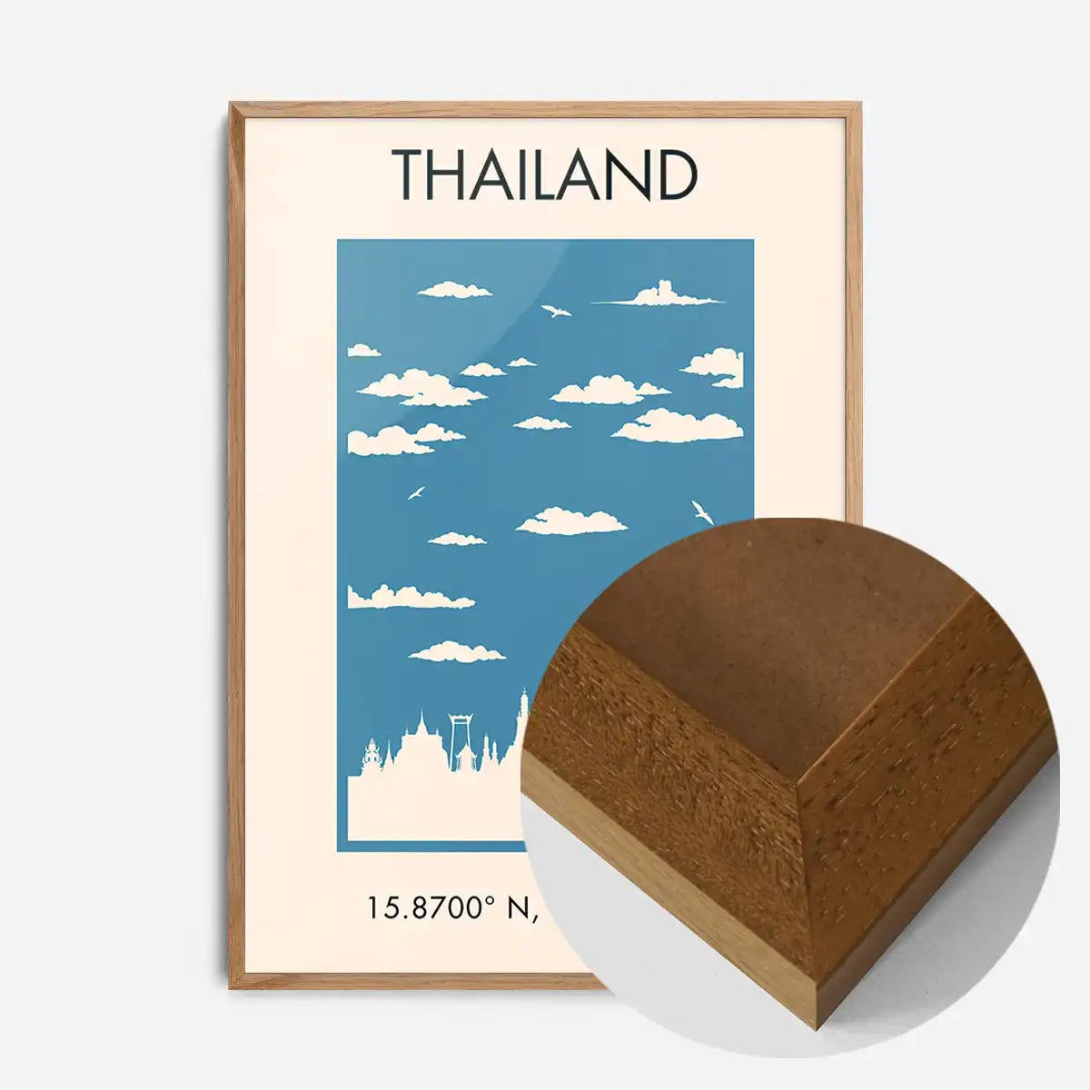 Thailand Tourist Style Print