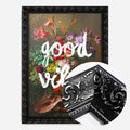Black Ornate Frame