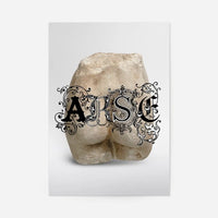 Arse Sculpture Print