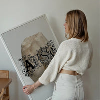 Arse Sculpture Print
