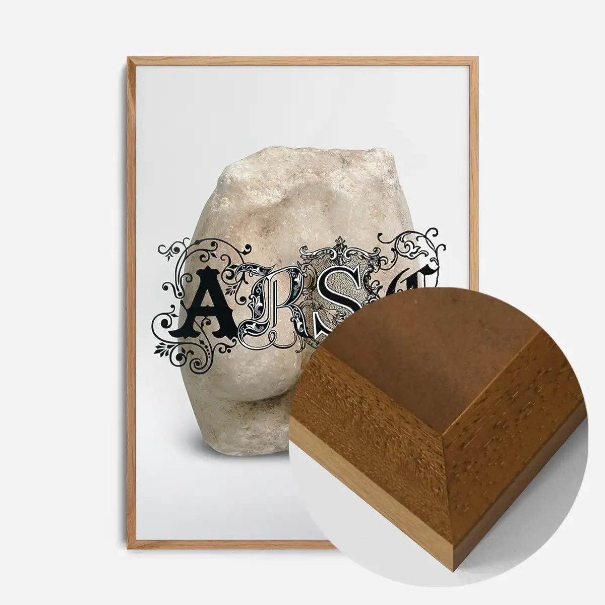 Arse Sculpture Print