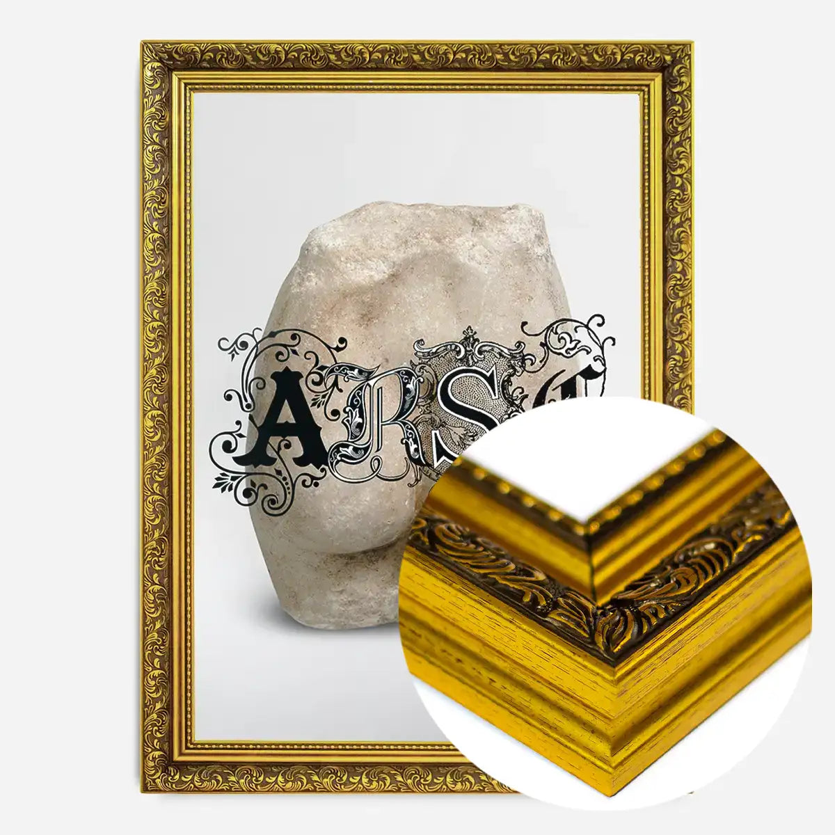 Arse Sculpture Print