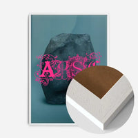 Arse Sculpture Pink Print