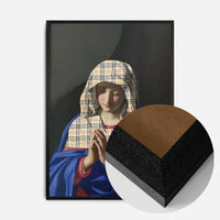 Virgin Mary Fashion Hood Print