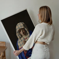 Virgin Mary Fashion Hood Print