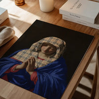 Virgin Mary Fashion Hood Print