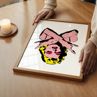 Marilyn Monroe Rock N Roll Stencil Art Graffiti White Print