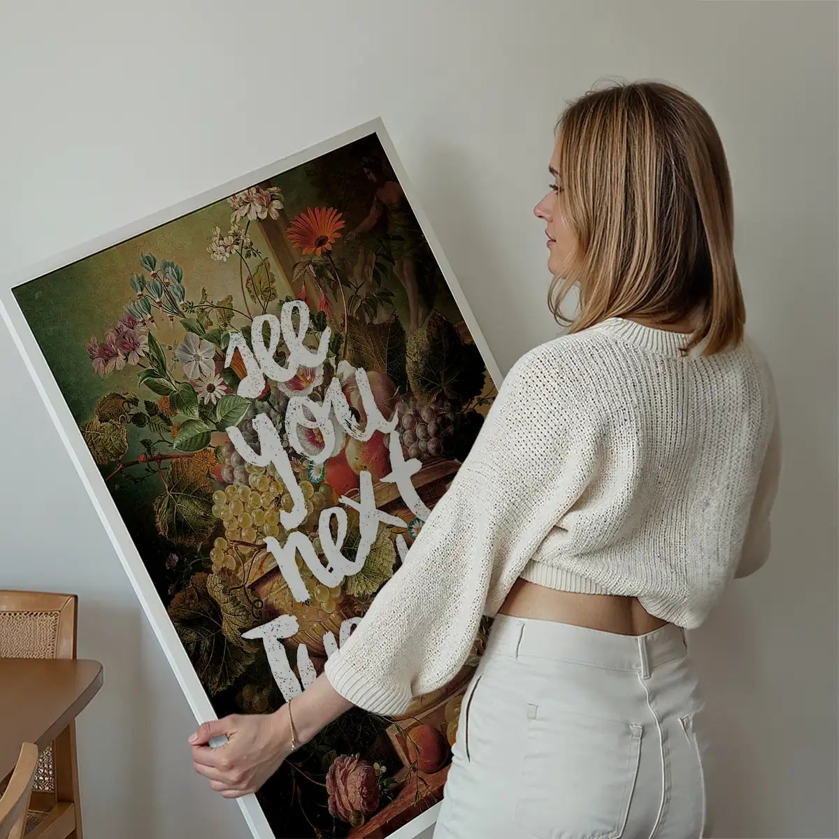 See You Next Tuesday Altered Art Print