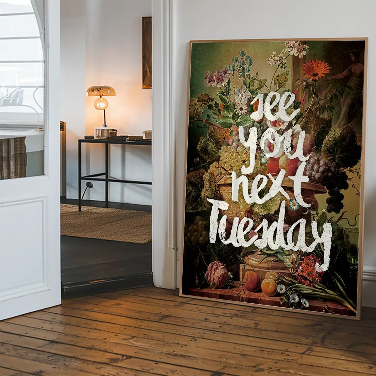 See You Next Tuesday Altered Art Print