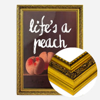 Life's A Peach Altered Art Print