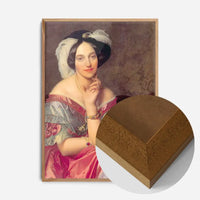 Ice Cream Lady Altered Art Print