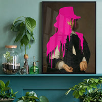 Drippy Dirck Portrait Print