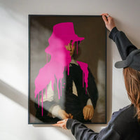 Drippy Dirck Portrait Print