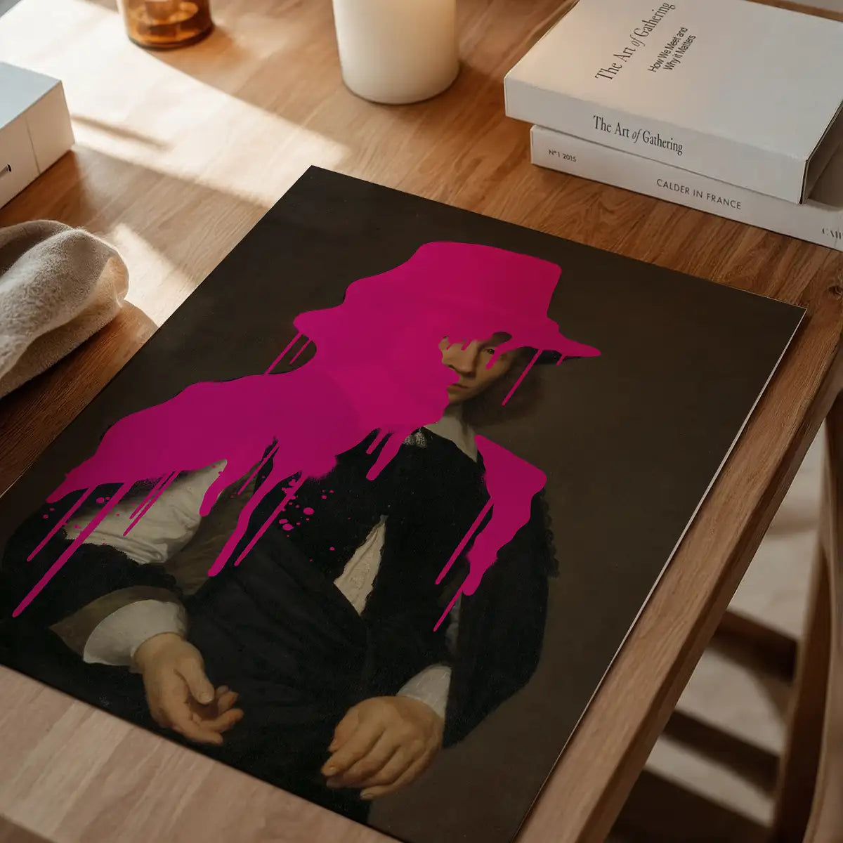 Drippy Dirck Portrait Print