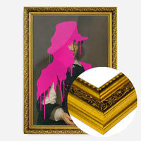 Drippy Dirck Portrait Print