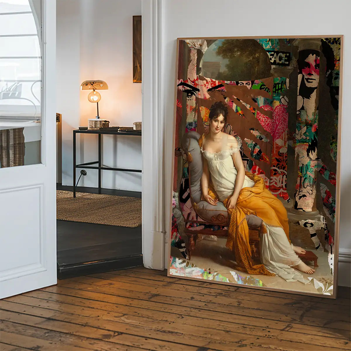 Juliette Recamier Graffiti Portrait