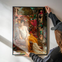Juliette Recamier Graffiti Portrait
