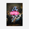 Open Tavern Neon Sign Style Print