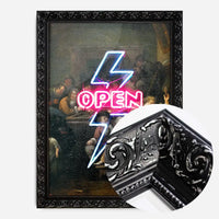 Open Tavern Neon Sign Style Print