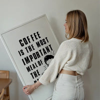Vintage Coffee Poster Print