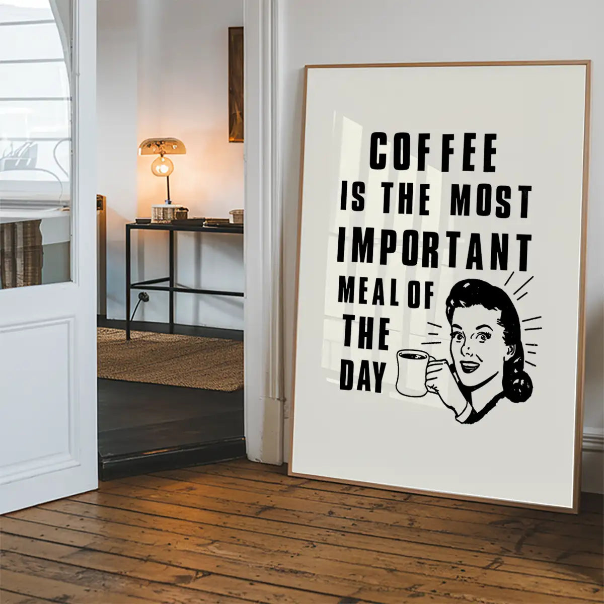Vintage Coffee Poster Print