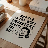 Vintage Coffee Poster Print