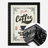 Fresh Coffee Served Here Colour Print