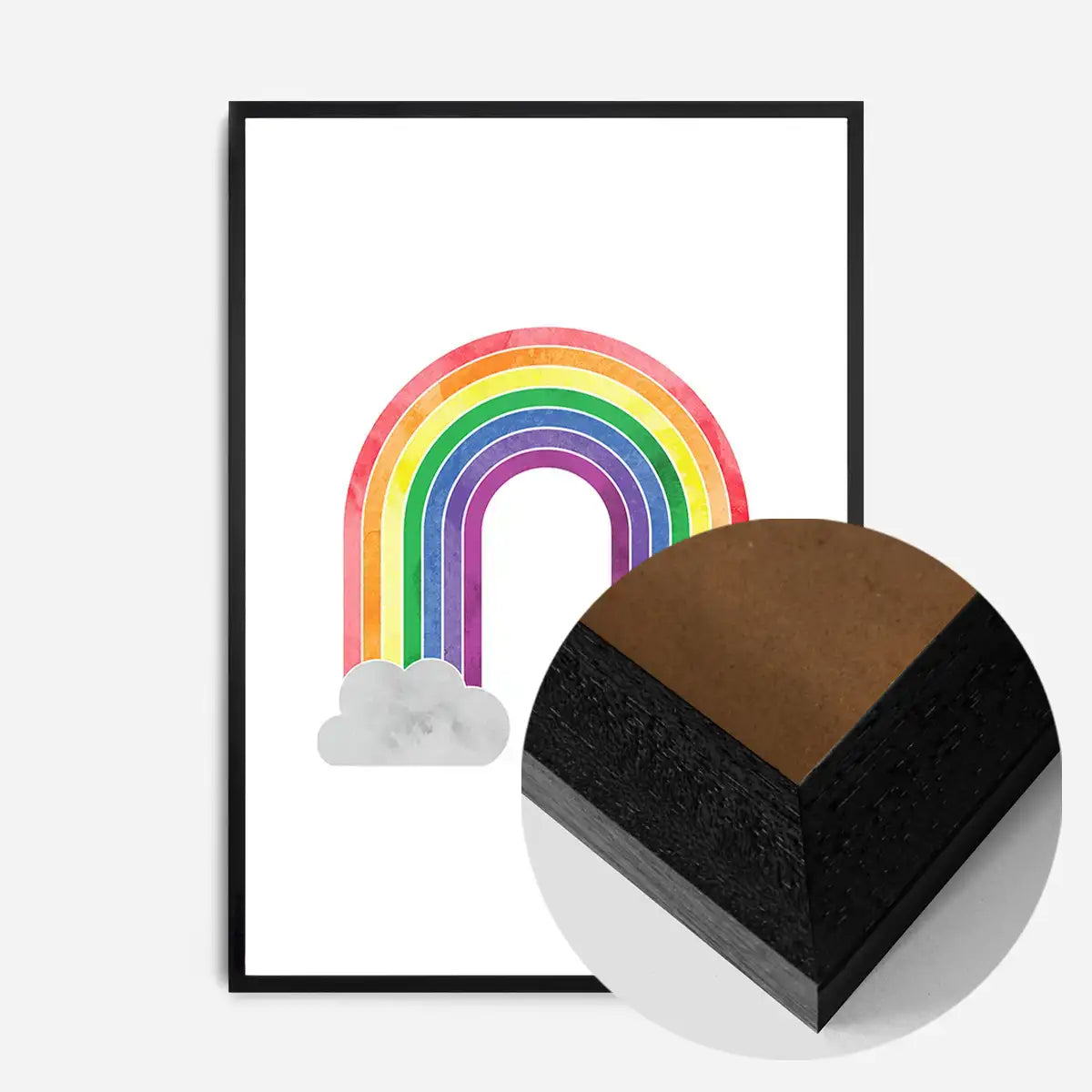 Rainbow Painting Print
