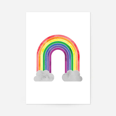 Rainbow Painting Print
