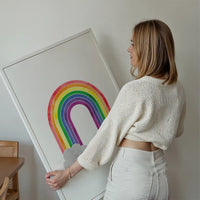 Rainbow Painting Print