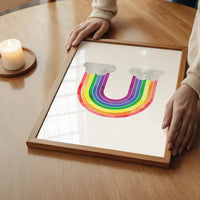 Rainbow Painting Print