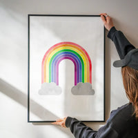 Rainbow Painting Print