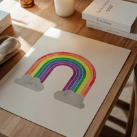 Rainbow Painting Print