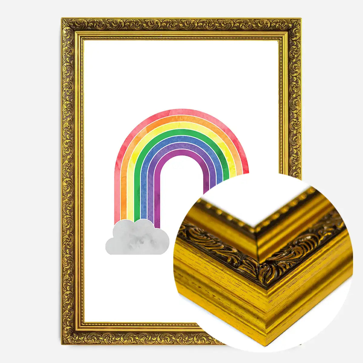 Rainbow Painting Print
