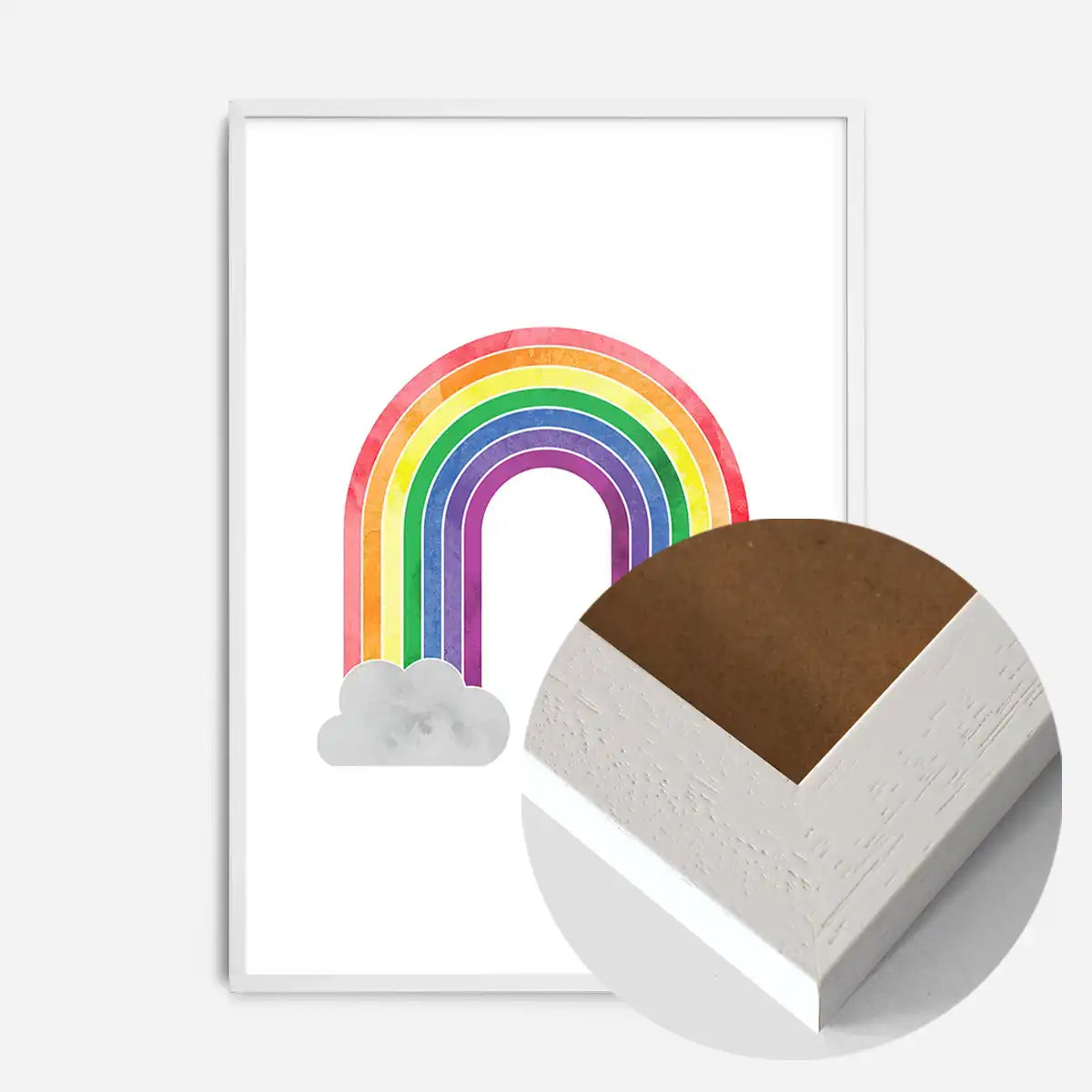 Rainbow Painting Print