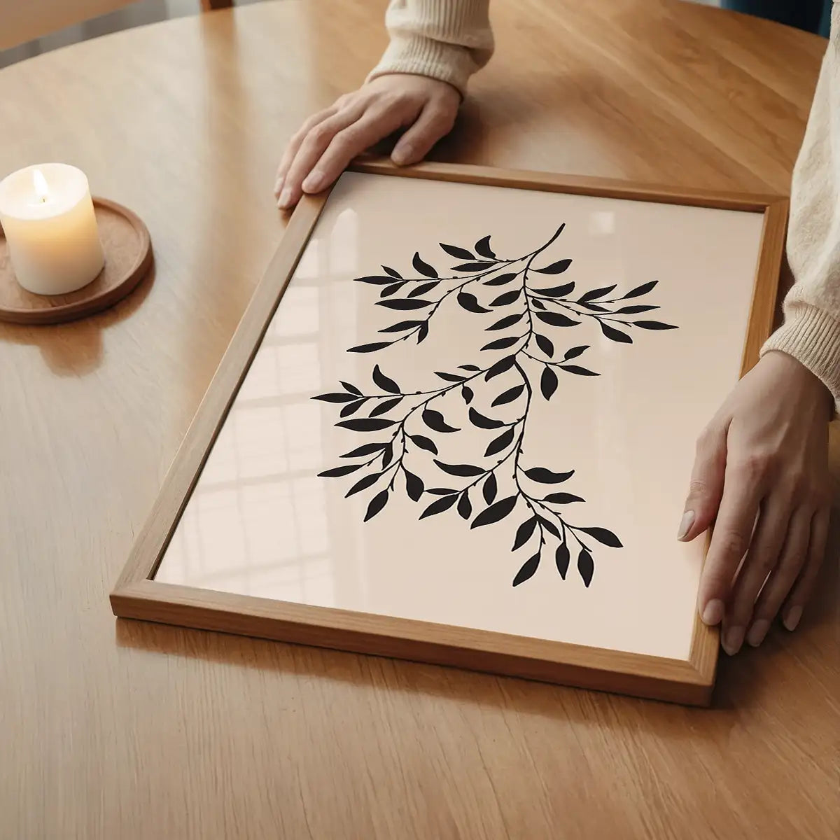 Branch Silhouette Print 1