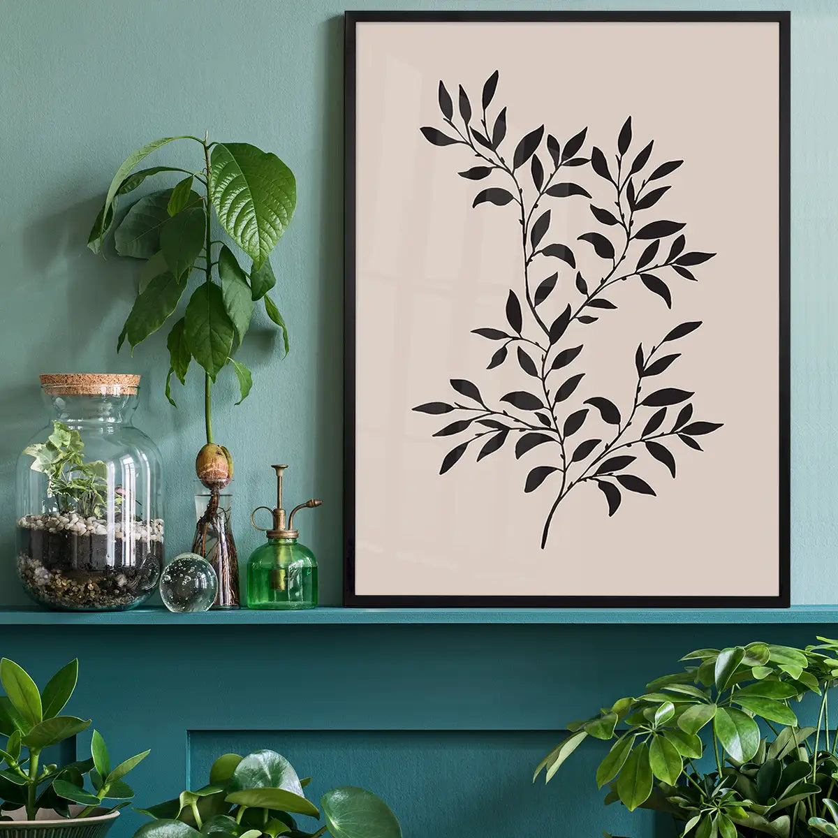 Branch Silhouette Print 1