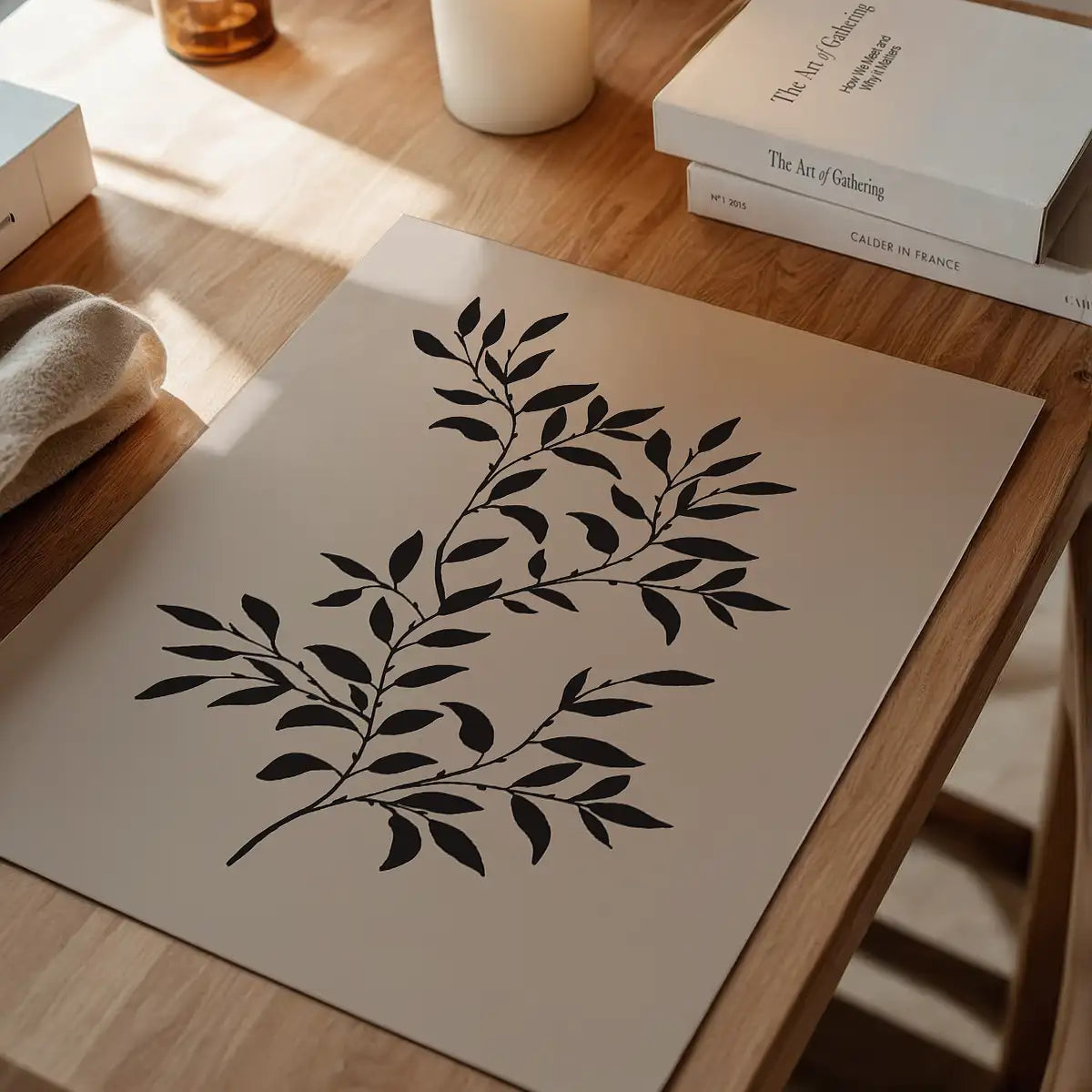 Branch Silhouette Print 1