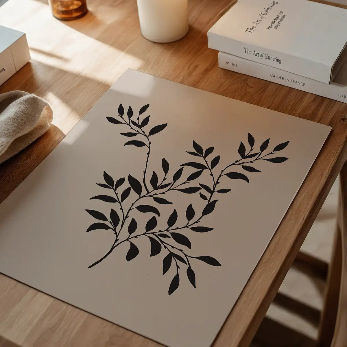 Branch Silhouette Print 2