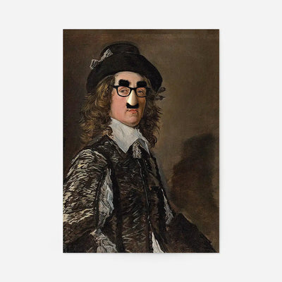 Groucho Disguise Altered Art Print