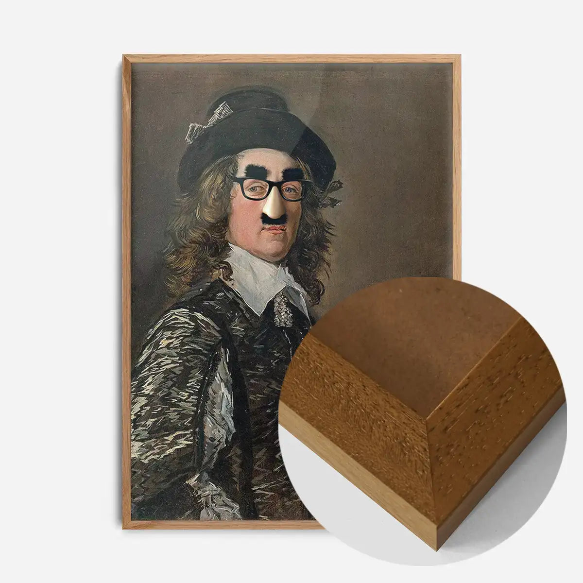 Groucho Disguise Altered Art Print