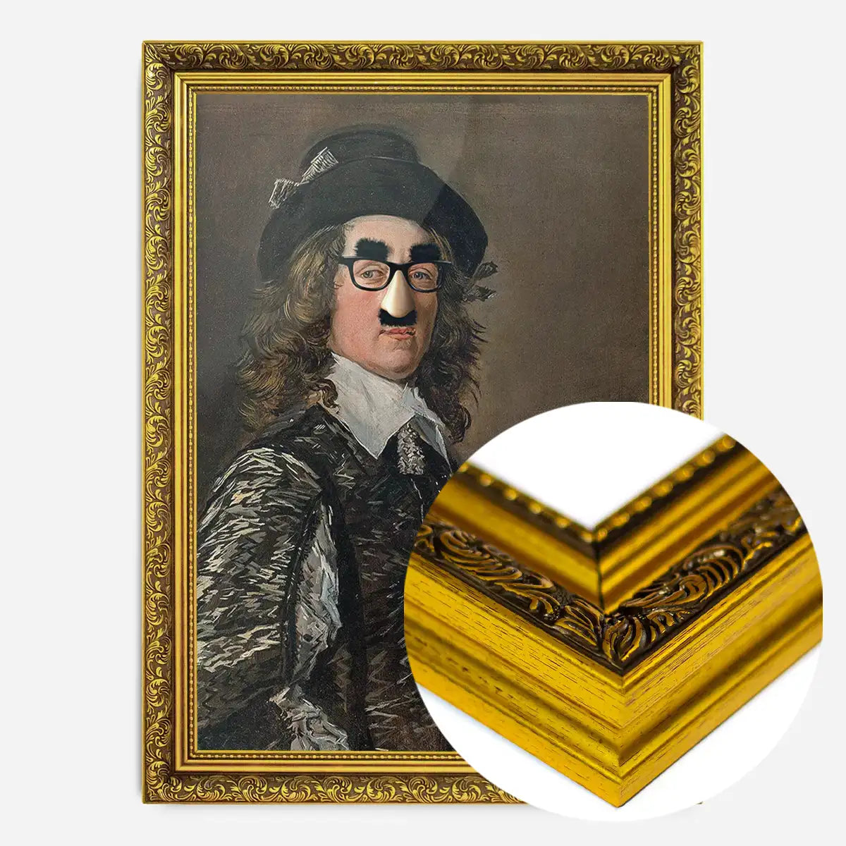 Groucho Disguise Altered Art Print