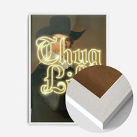 Thug Life Neon Altered Art Print
