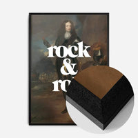 Rock And Roll Altered Art Print