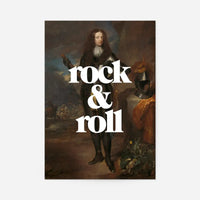 Rock And Roll Altered Art Print