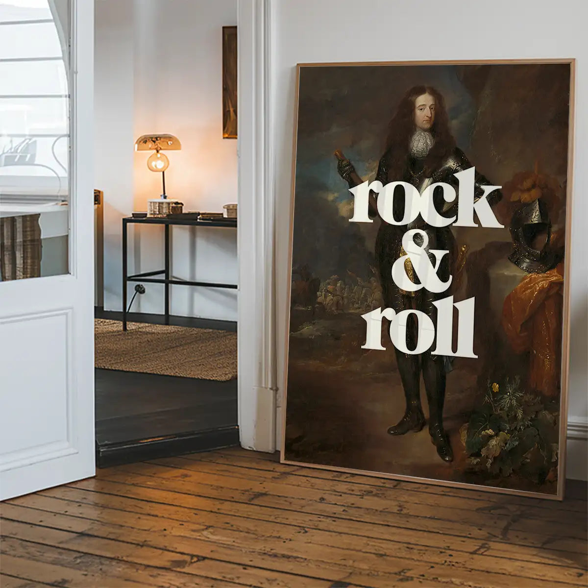 Rock And Roll Altered Art Print