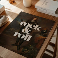 Rock And Roll Altered Art Print