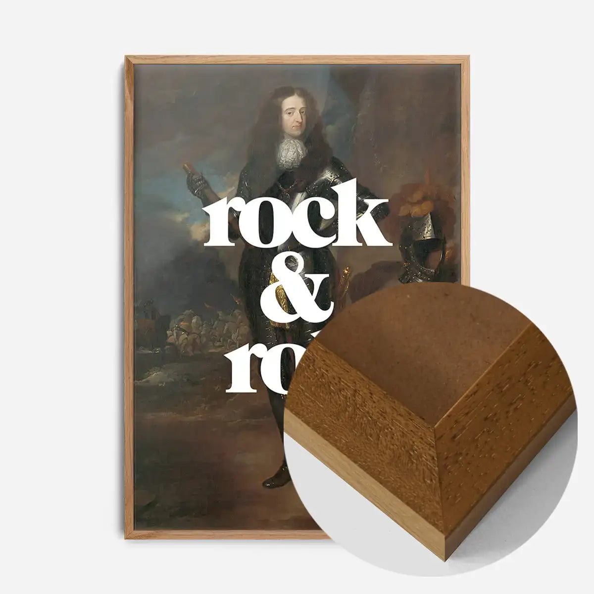 Rock And Roll Altered Art Print