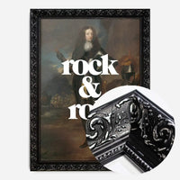 Rock And Roll Altered Art Print